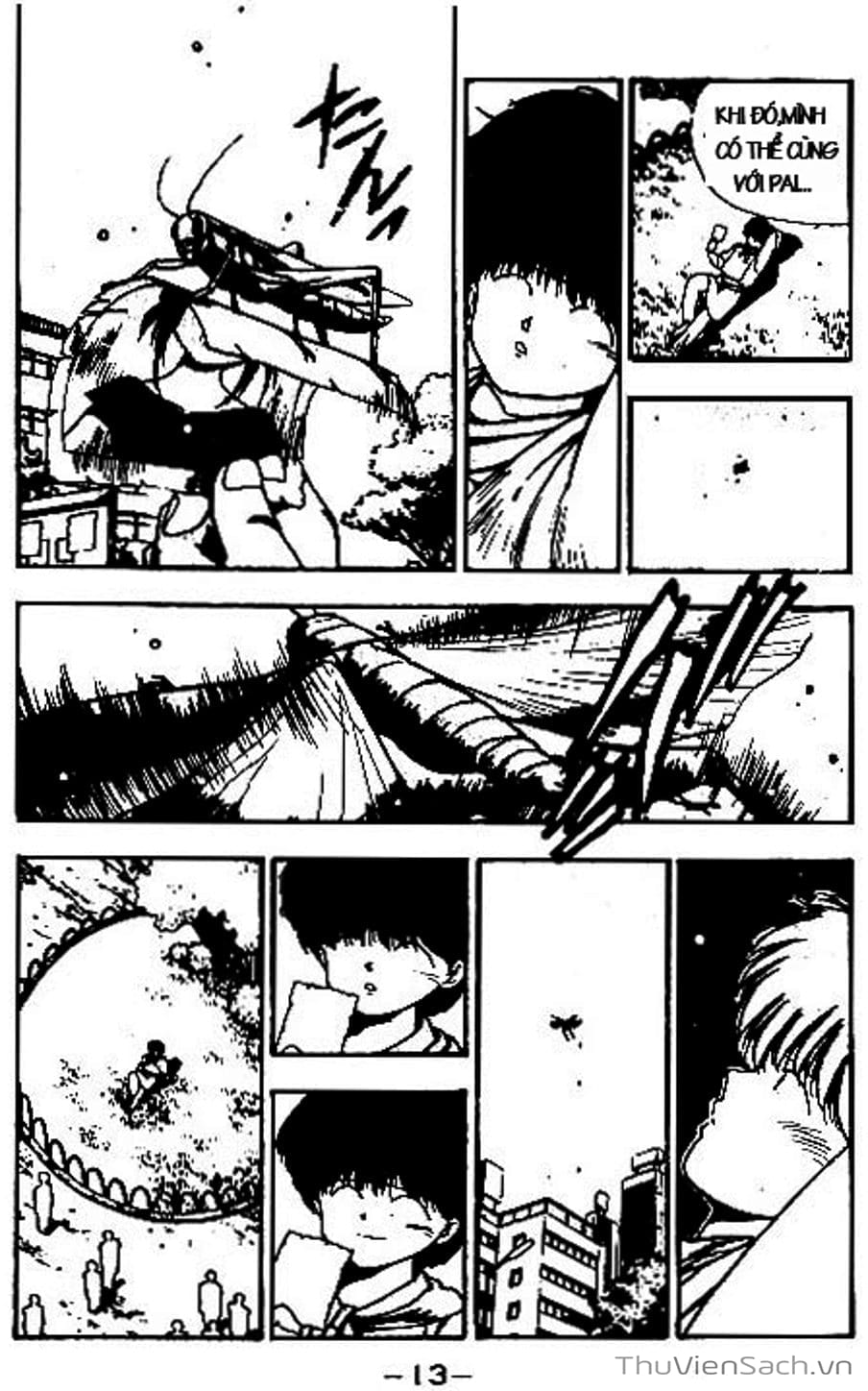 Truyện Tranh Cô Bé Ba Mắt - 3X3 Eyes trang 6