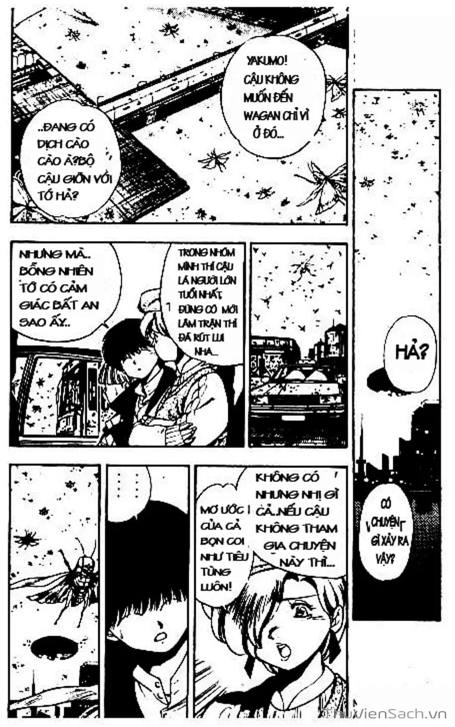 Truyện Tranh Cô Bé Ba Mắt - 3X3 Eyes trang 6