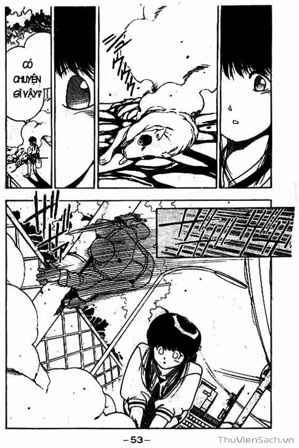Truyện Tranh Cô Bé Ba Mắt - 3X3 Eyes trang 6