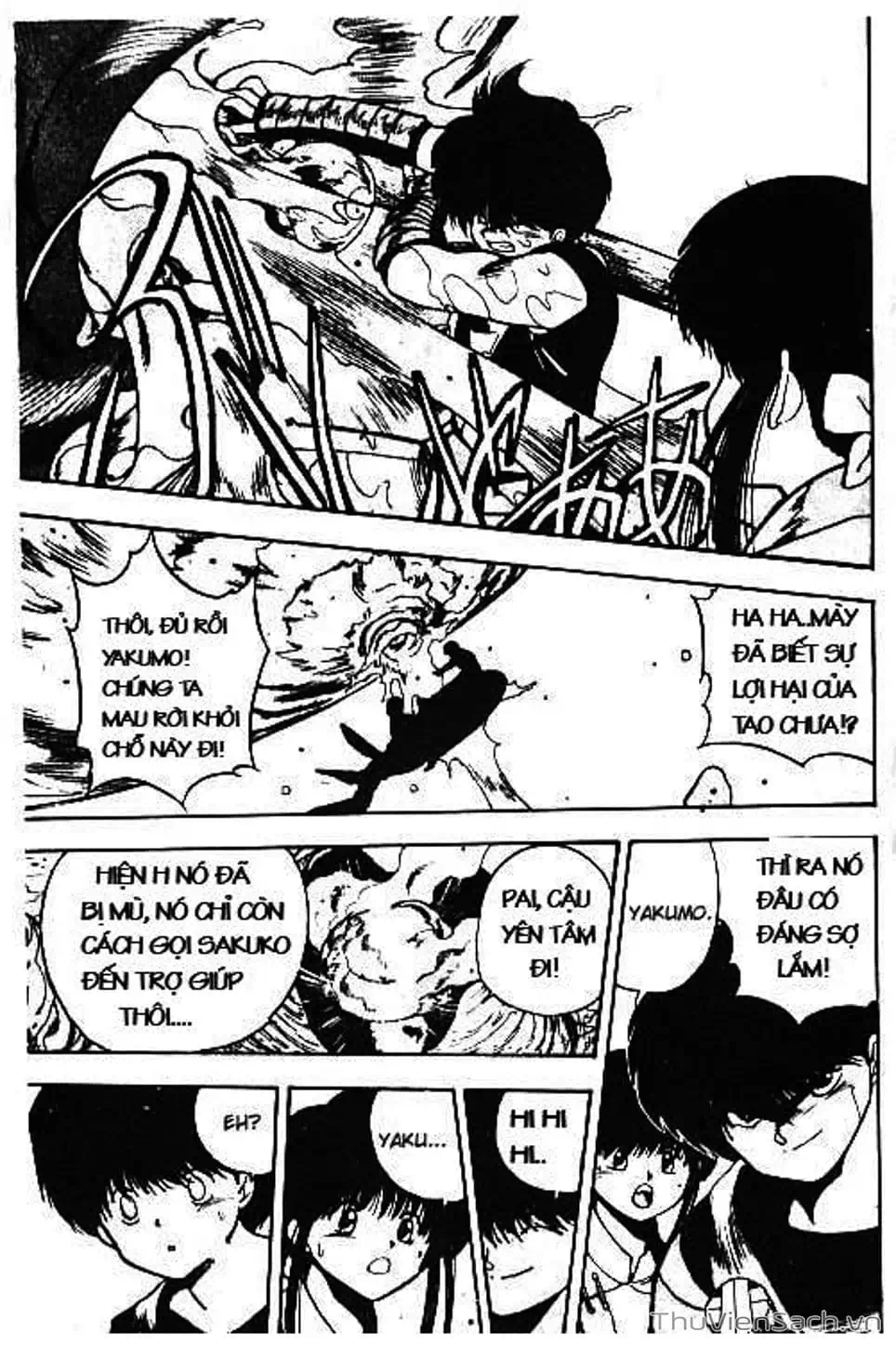 Truyện Tranh Cô Bé Ba Mắt - 3X3 Eyes trang 6