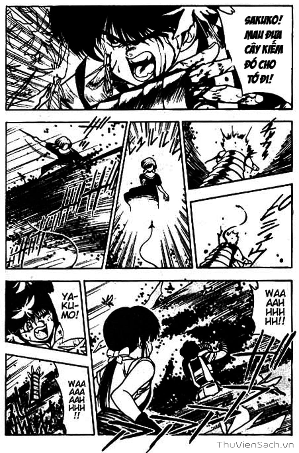 Truyện Tranh Cô Bé Ba Mắt - 3X3 Eyes trang 6