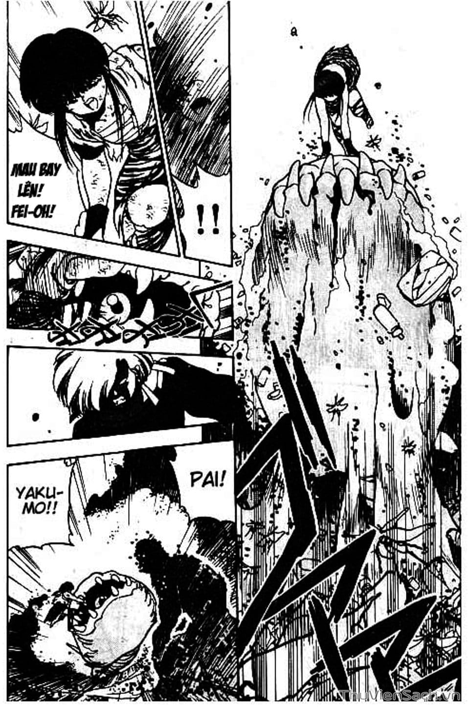 Truyện Tranh Cô Bé Ba Mắt - 3X3 Eyes trang 6