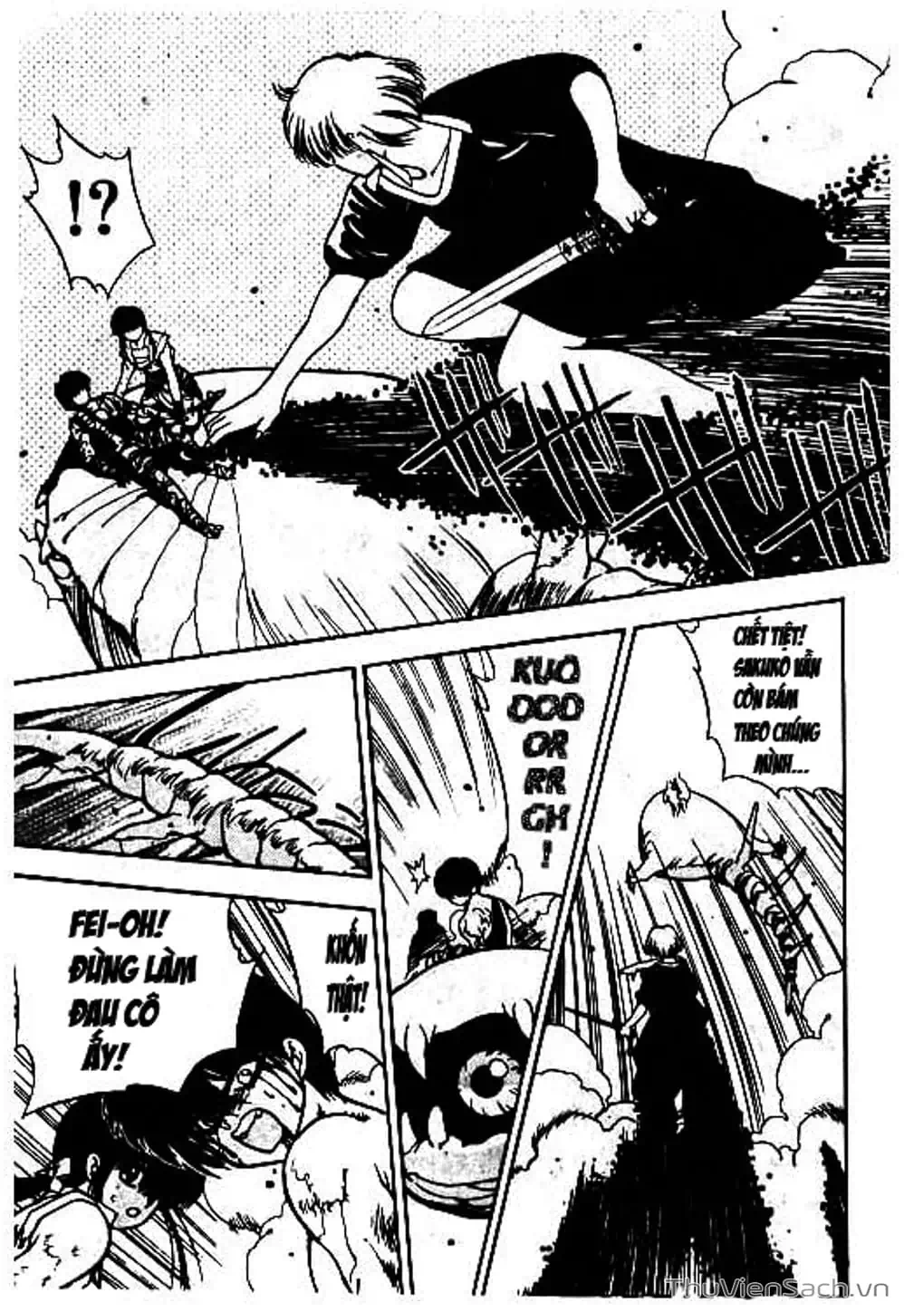 Truyện Tranh Cô Bé Ba Mắt - 3X3 Eyes trang 6