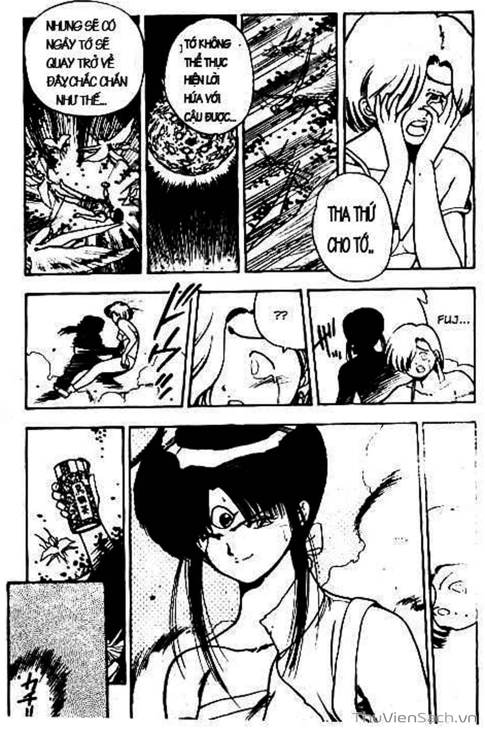 Truyện Tranh Cô Bé Ba Mắt - 3X3 Eyes trang 6