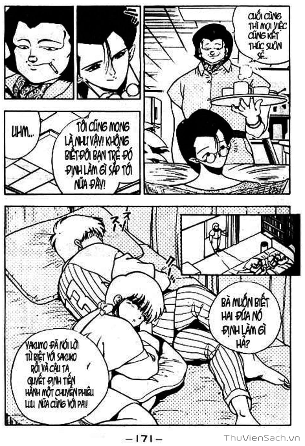 Truyện Tranh Cô Bé Ba Mắt - 3X3 Eyes trang 6