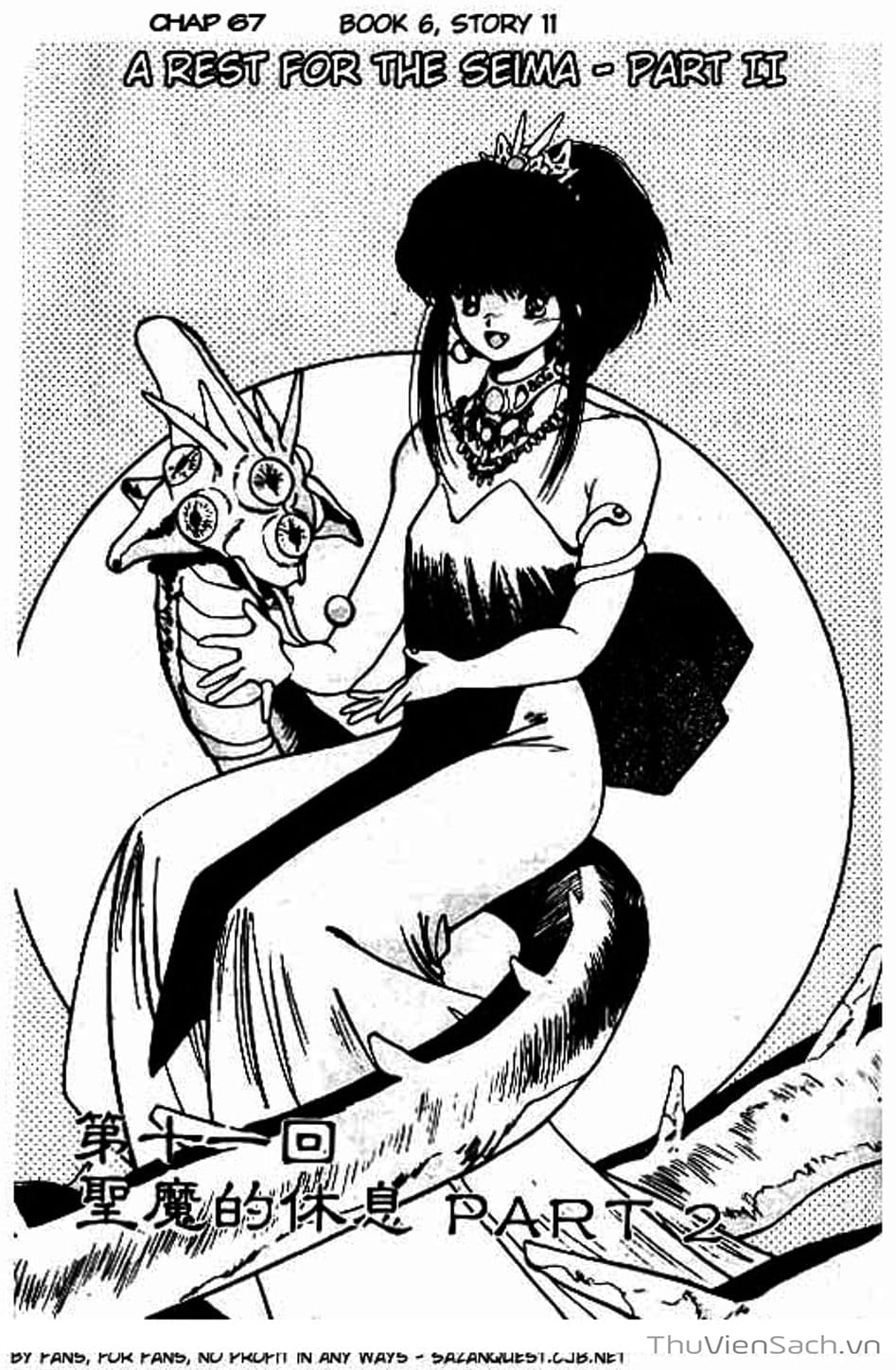 Truyện Tranh Cô Bé Ba Mắt - 3X3 Eyes trang 6