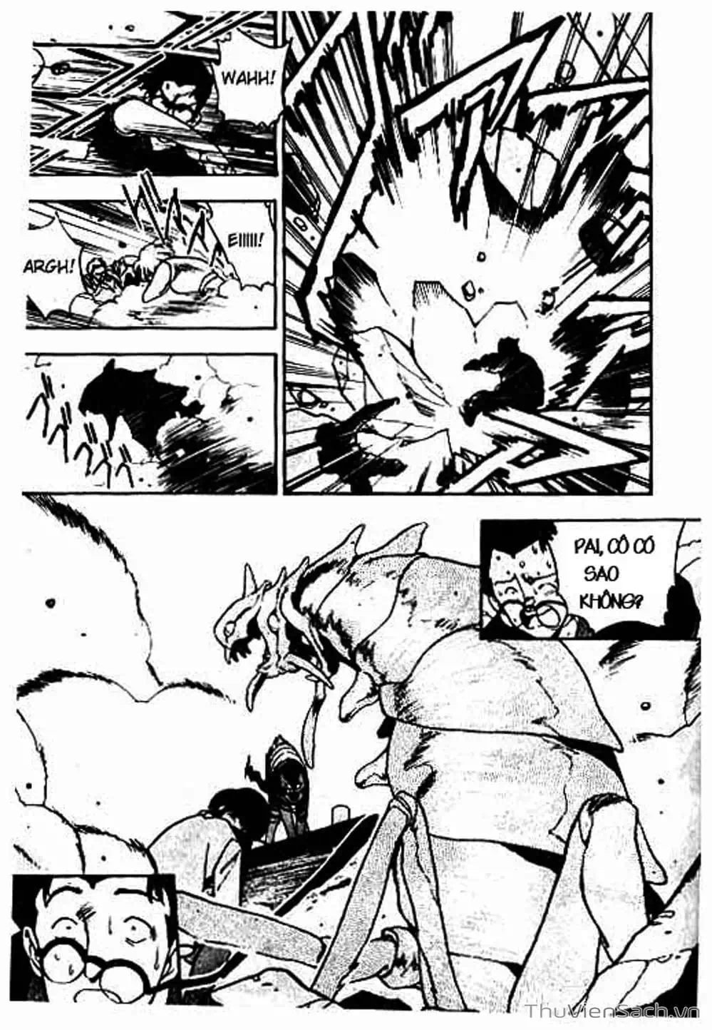 Truyện Tranh Cô Bé Ba Mắt - 3X3 Eyes trang 6