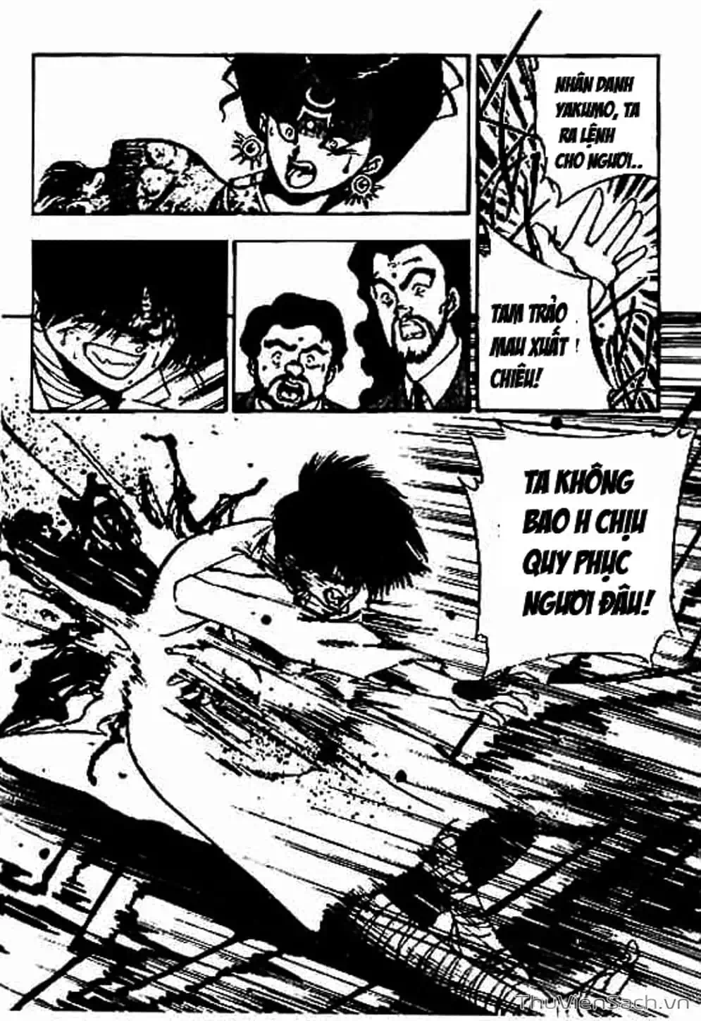 Truyện Tranh Cô Bé Ba Mắt - 3X3 Eyes trang 6