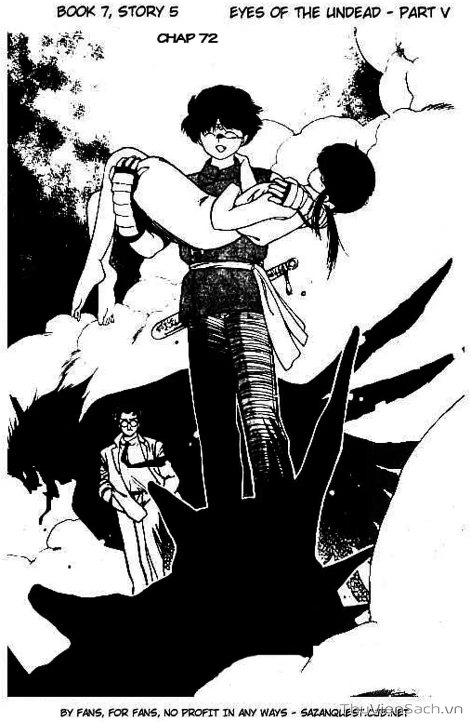 Truyện Tranh Cô Bé Ba Mắt - 3X3 Eyes trang 6