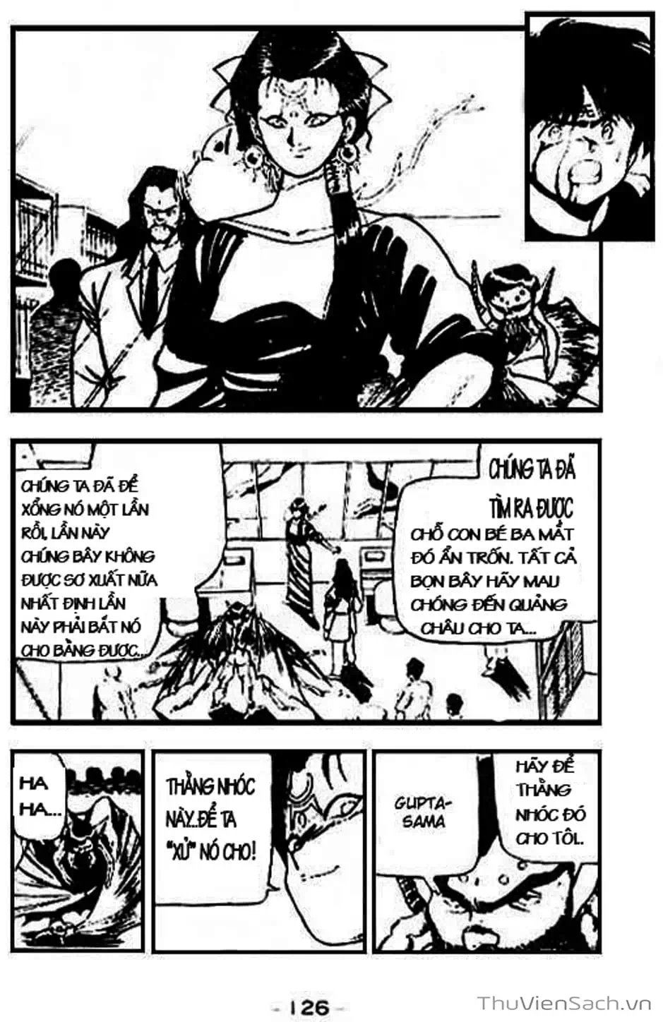 Truyện Tranh Cô Bé Ba Mắt - 3X3 Eyes trang 6