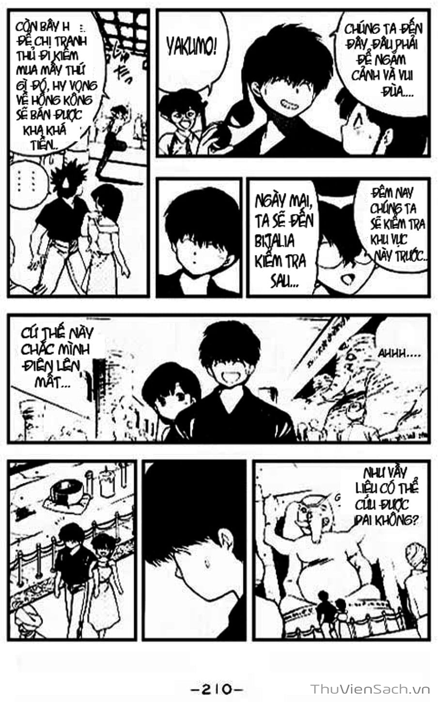 Truyện Tranh Cô Bé Ba Mắt - 3X3 Eyes trang 6