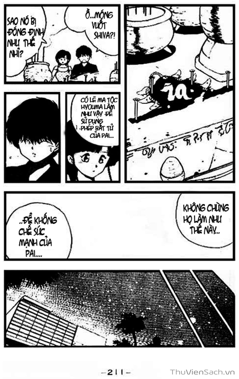 Truyện Tranh Cô Bé Ba Mắt - 3X3 Eyes trang 6