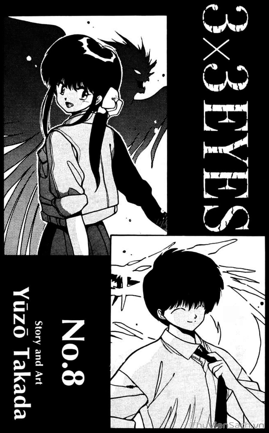 Truyện Tranh Cô Bé Ba Mắt - 3X3 Eyes trang 6