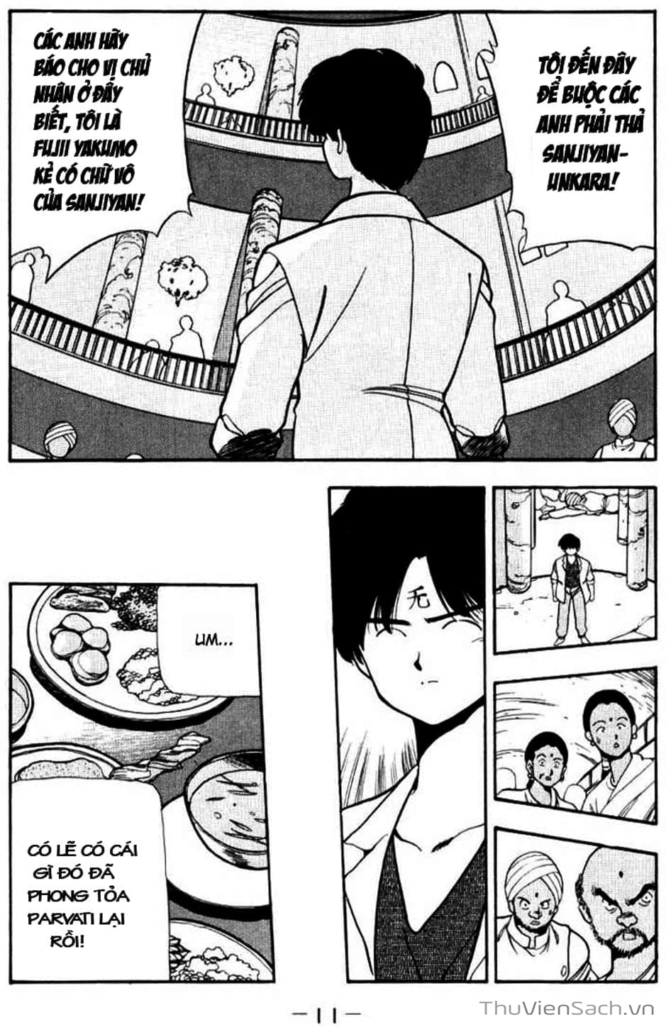 Truyện Tranh Cô Bé Ba Mắt - 3X3 Eyes trang 6