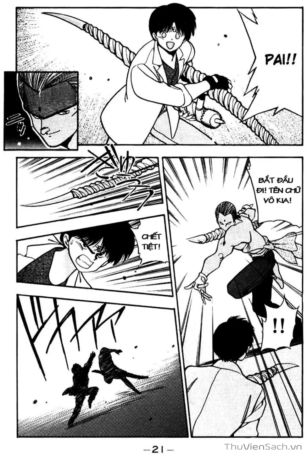 Truyện Tranh Cô Bé Ba Mắt - 3X3 Eyes trang 6