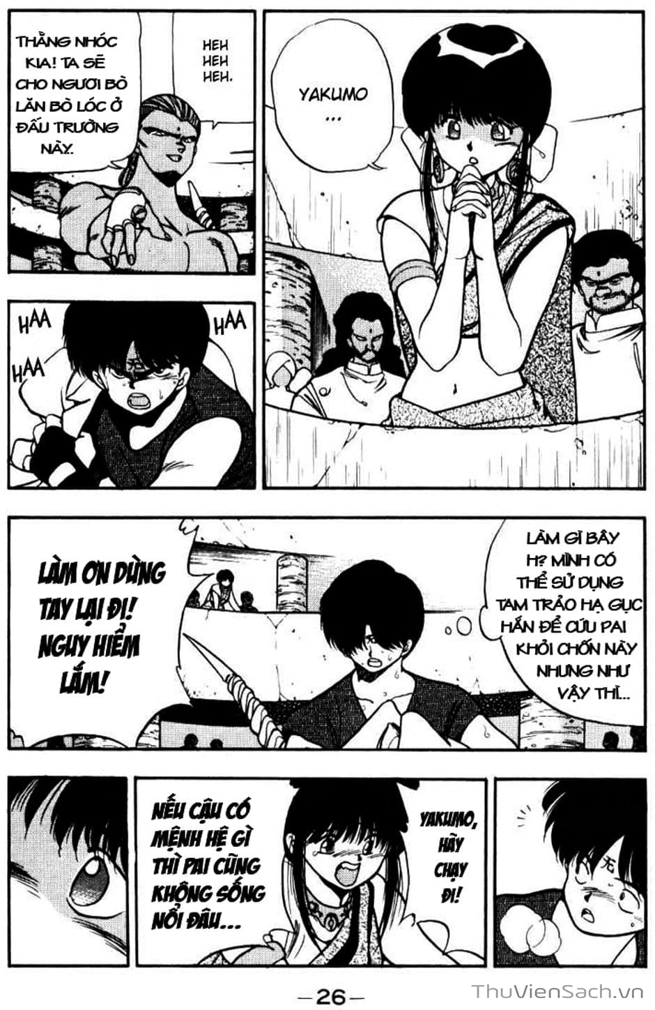 Truyện Tranh Cô Bé Ba Mắt - 3X3 Eyes trang 6