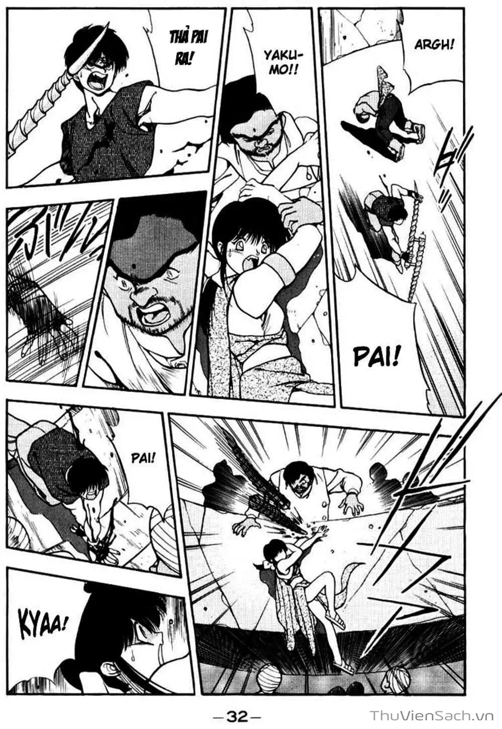 Truyện Tranh Cô Bé Ba Mắt - 3X3 Eyes trang 6