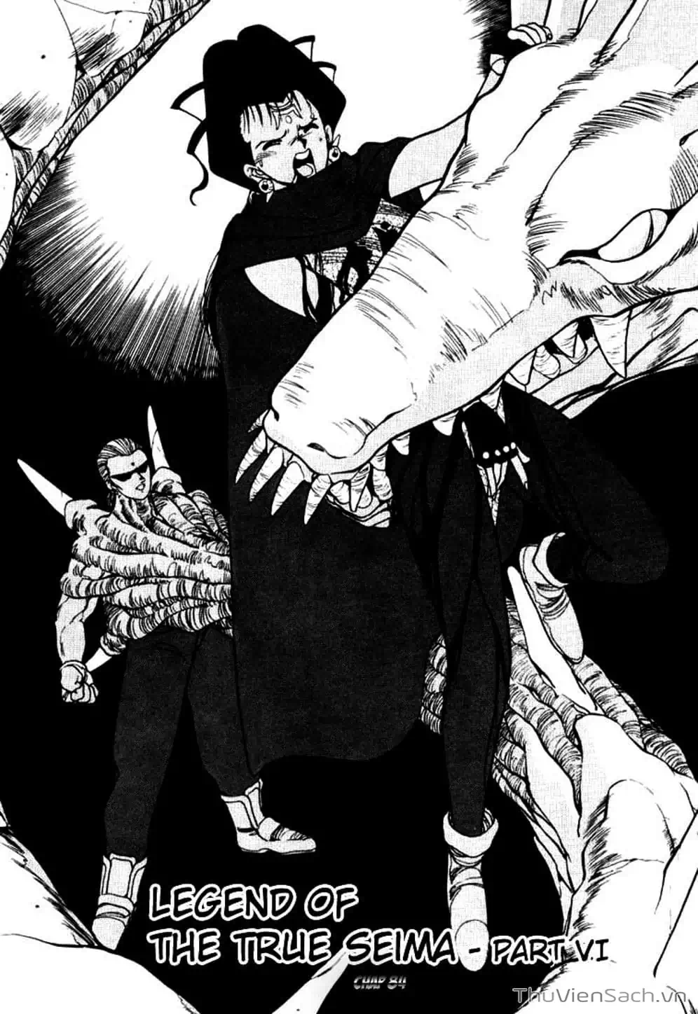 Truyện Tranh Cô Bé Ba Mắt - 3X3 Eyes trang 6