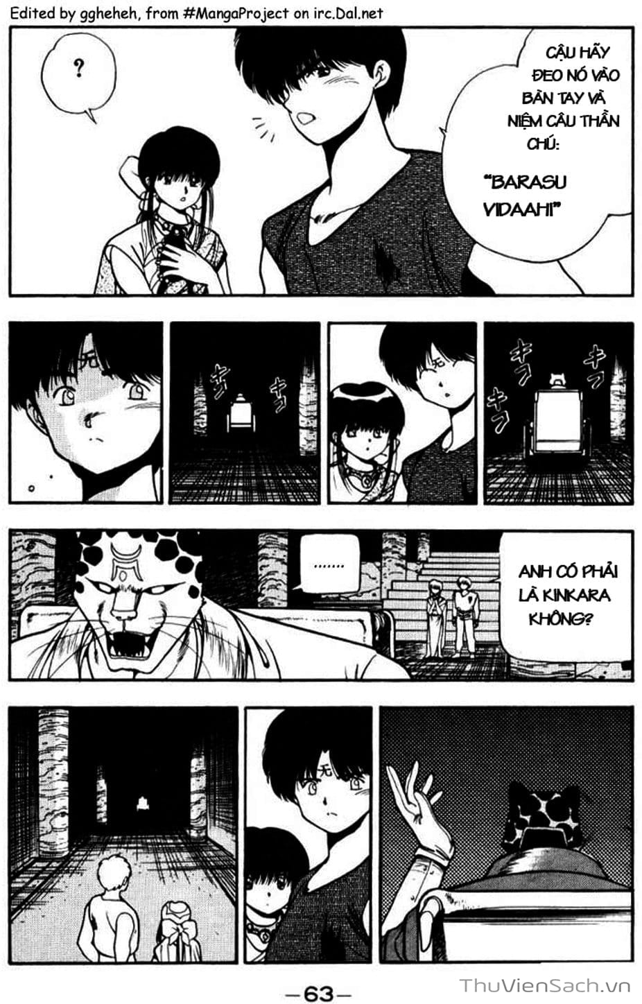 Truyện Tranh Cô Bé Ba Mắt - 3X3 Eyes trang 6