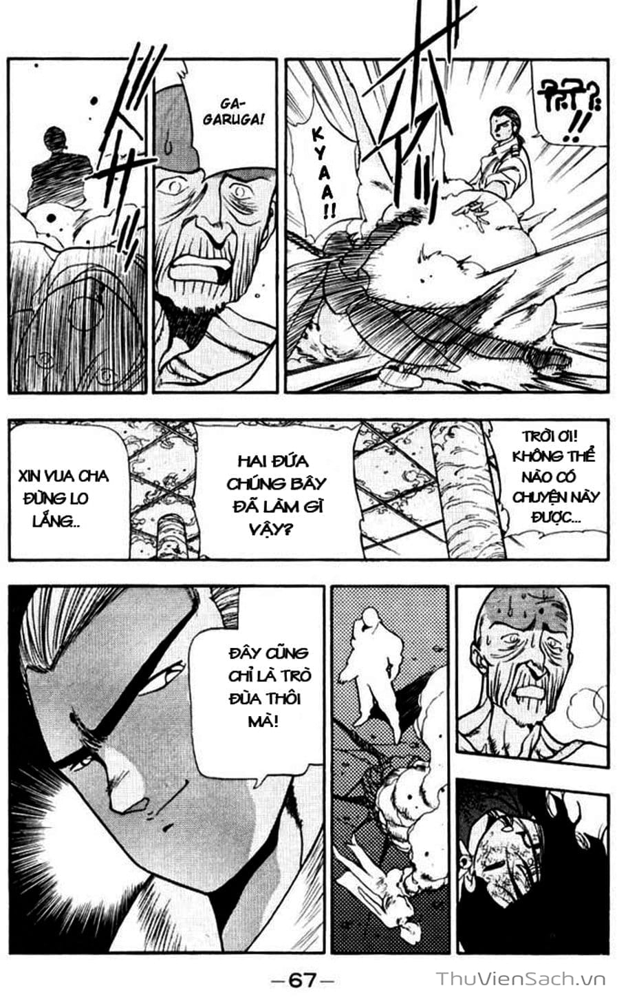 Truyện Tranh Cô Bé Ba Mắt - 3X3 Eyes trang 6