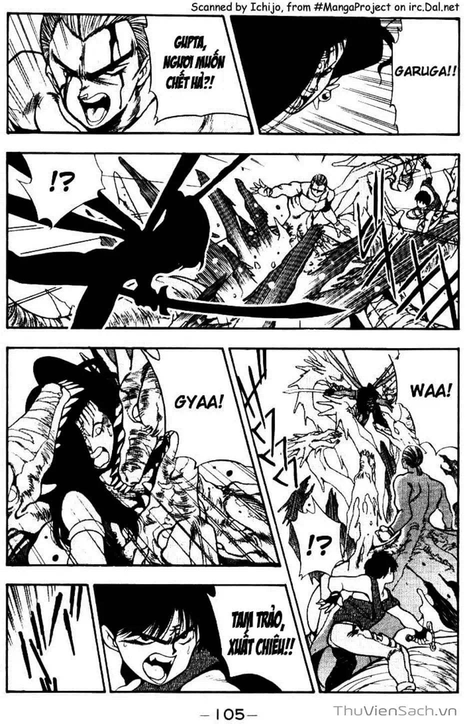 Truyện Tranh Cô Bé Ba Mắt - 3X3 Eyes trang 6