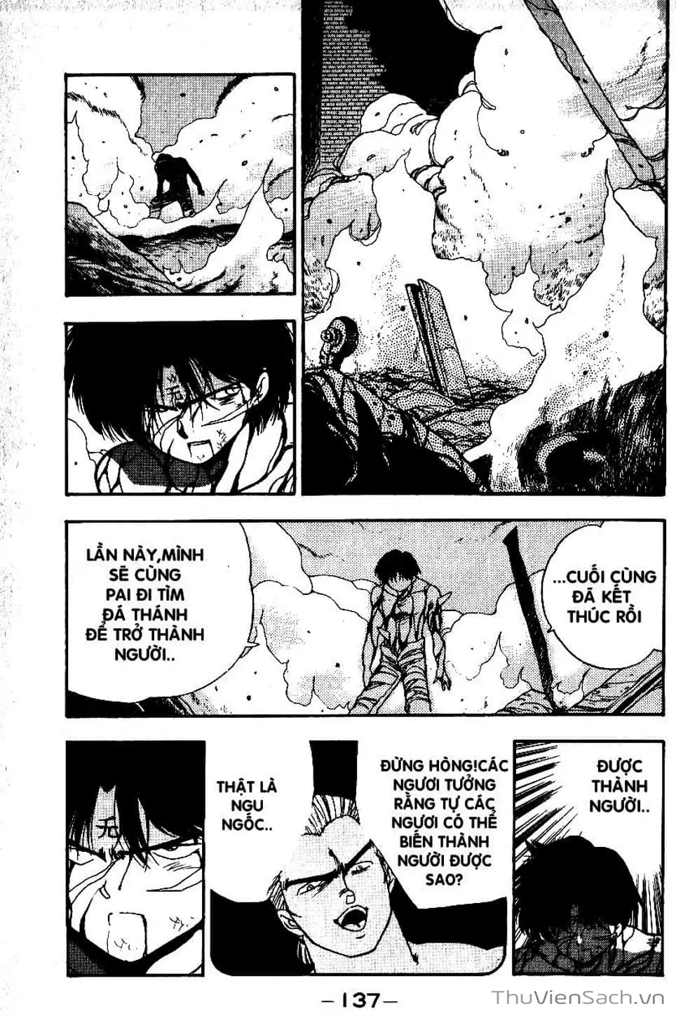 Truyện Tranh Cô Bé Ba Mắt - 3X3 Eyes trang 6