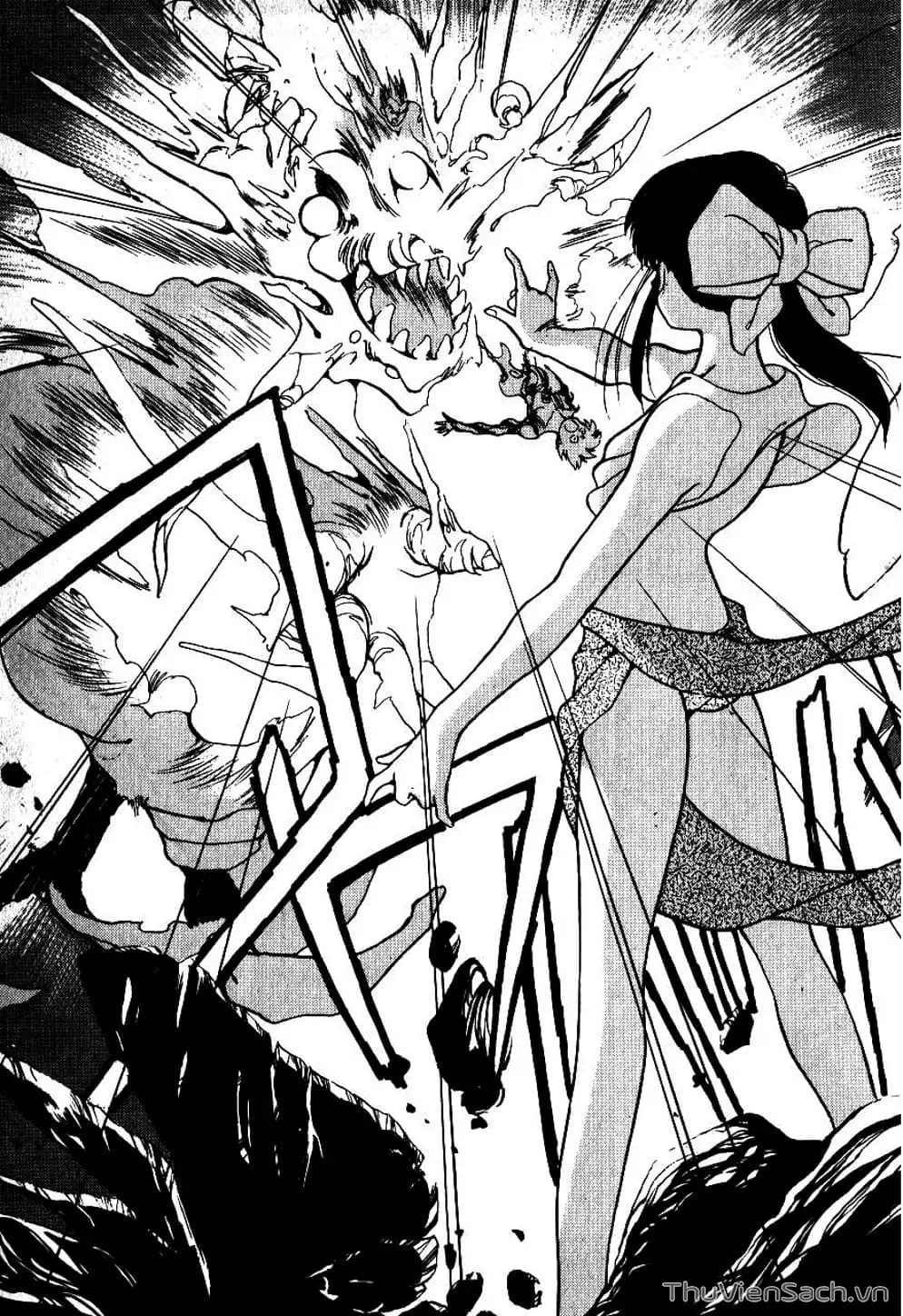 Truyện Tranh Cô Bé Ba Mắt - 3X3 Eyes trang 6