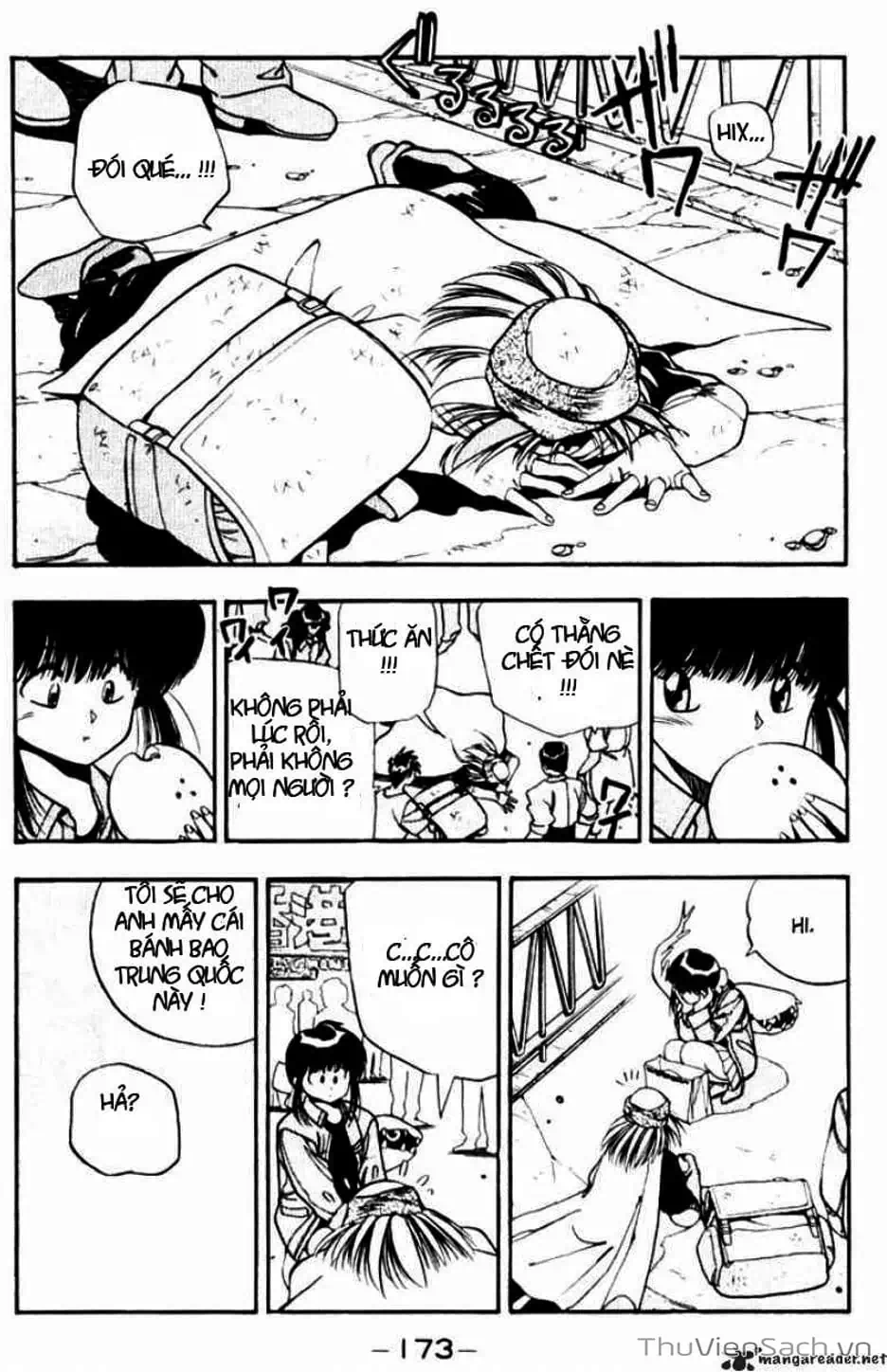 Truyện Tranh Cô Bé Ba Mắt - 3X3 Eyes trang 6