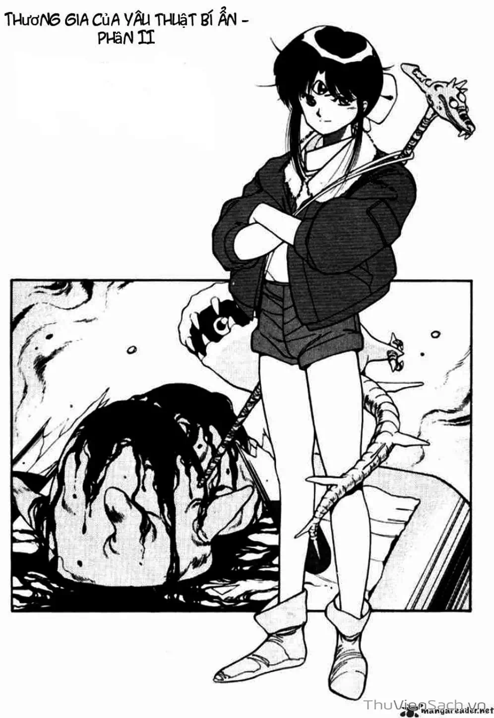 Truyện Tranh Cô Bé Ba Mắt - 3X3 Eyes trang 6