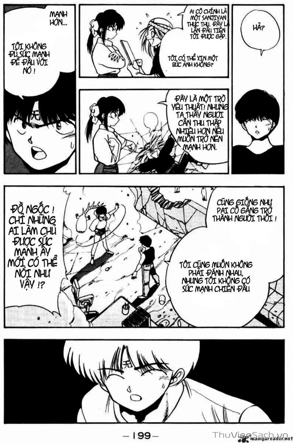 Truyện Tranh Cô Bé Ba Mắt - 3X3 Eyes trang 6