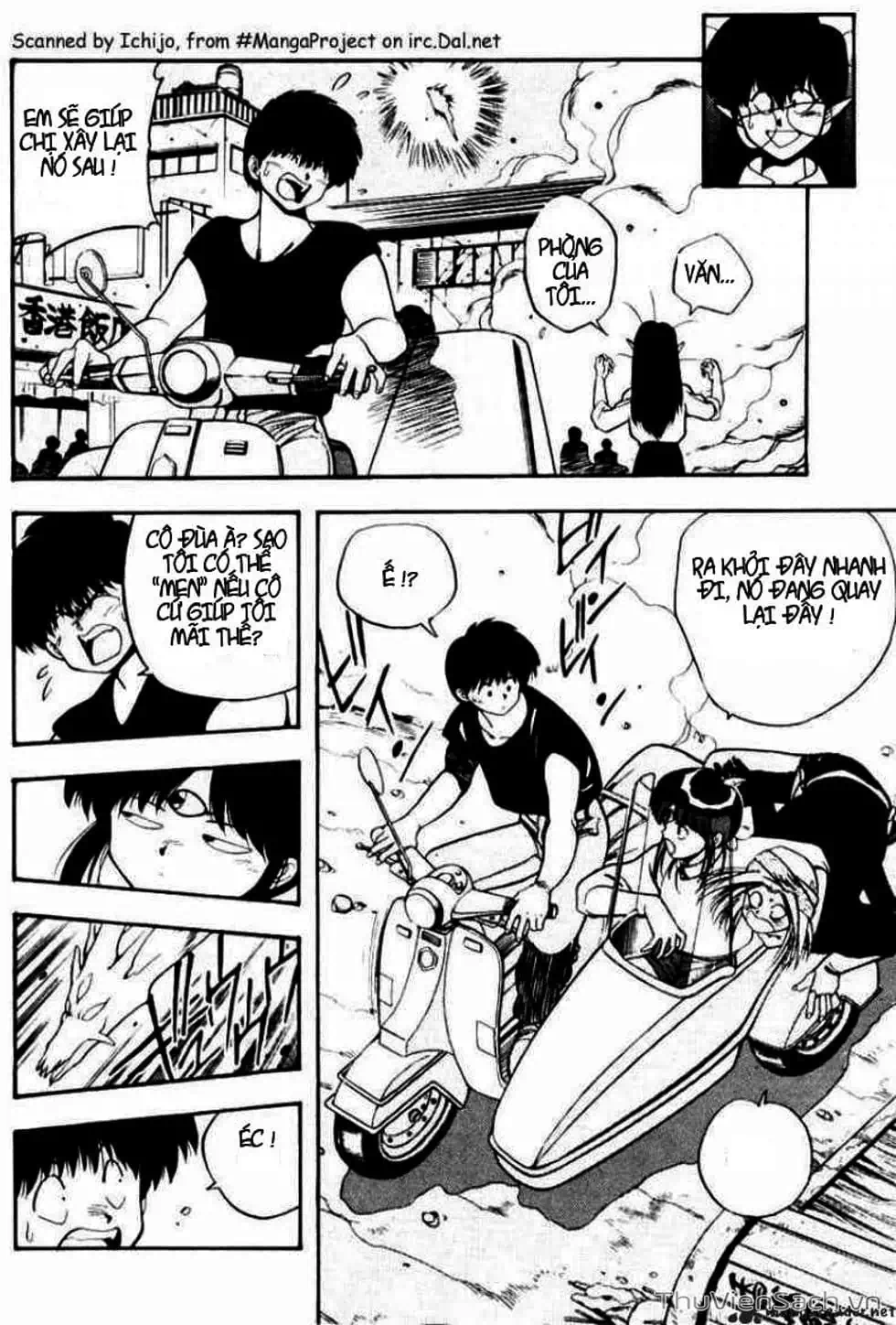 Truyện Tranh Cô Bé Ba Mắt - 3X3 Eyes trang 6