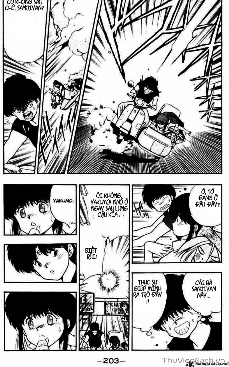 Truyện Tranh Cô Bé Ba Mắt - 3X3 Eyes trang 6