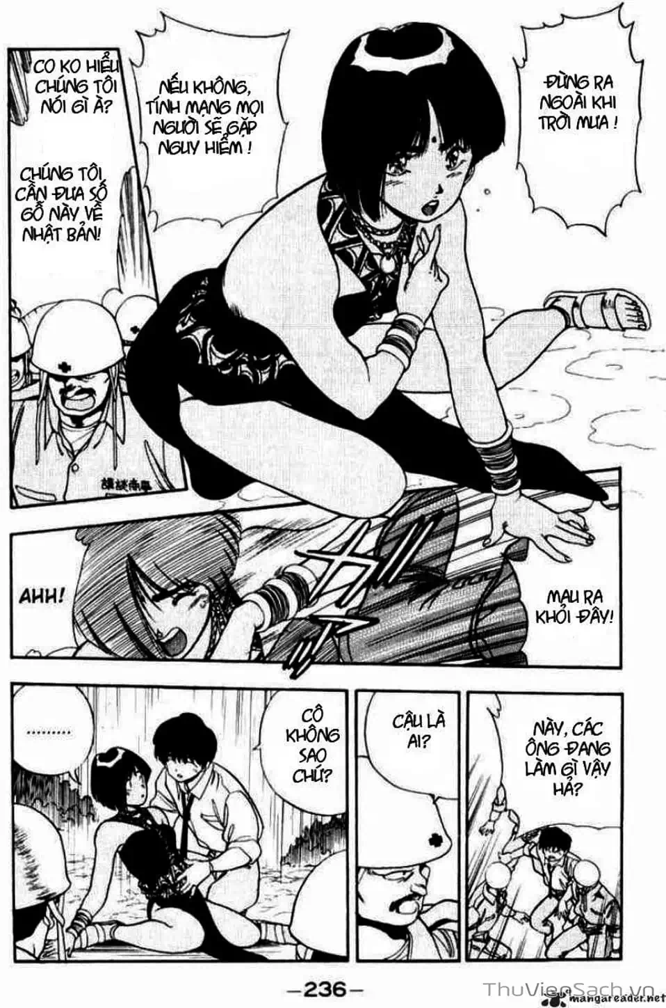 Truyện Tranh Cô Bé Ba Mắt - 3X3 Eyes trang 6