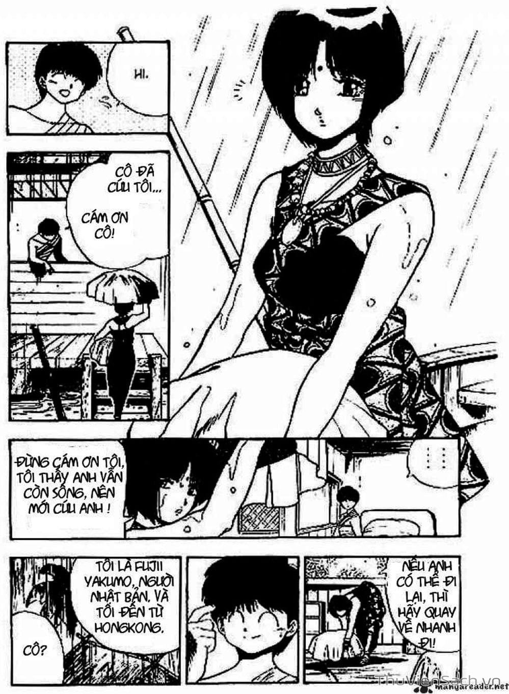 Truyện Tranh Cô Bé Ba Mắt - 3X3 Eyes trang 6