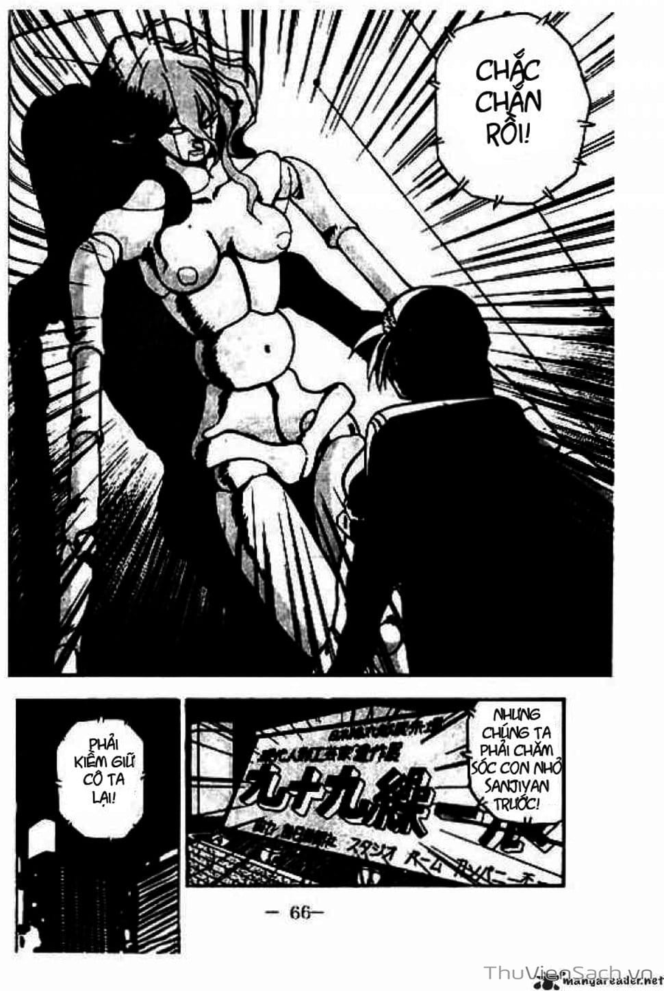 Truyện Tranh Cô Bé Ba Mắt - 3X3 Eyes trang 6