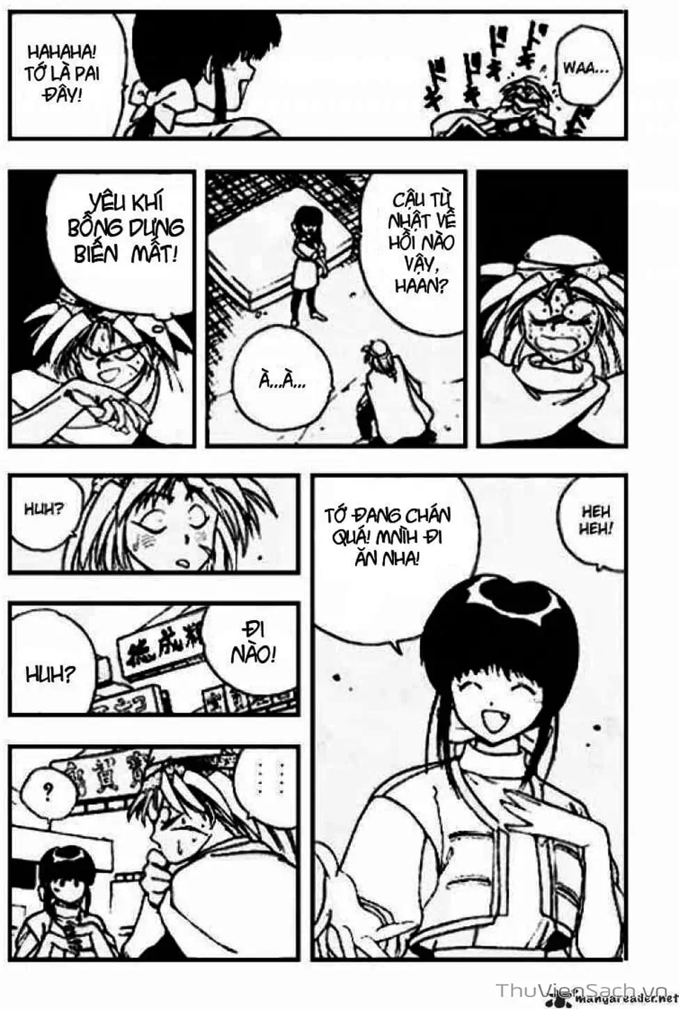 Truyện Tranh Cô Bé Ba Mắt - 3X3 Eyes trang 6