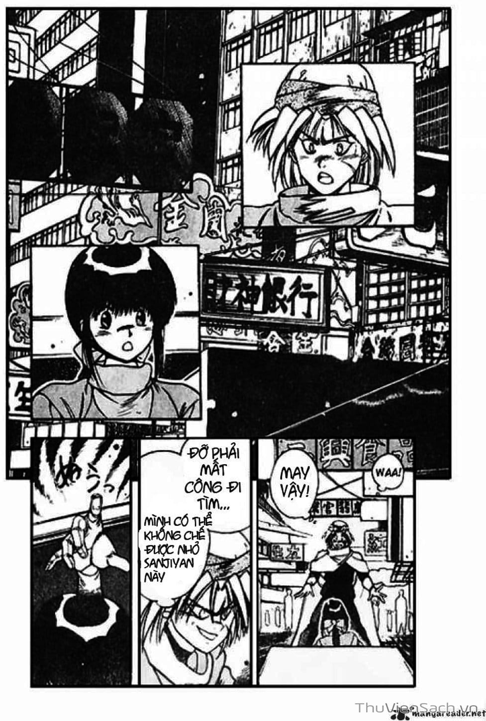 Truyện Tranh Cô Bé Ba Mắt - 3X3 Eyes trang 6