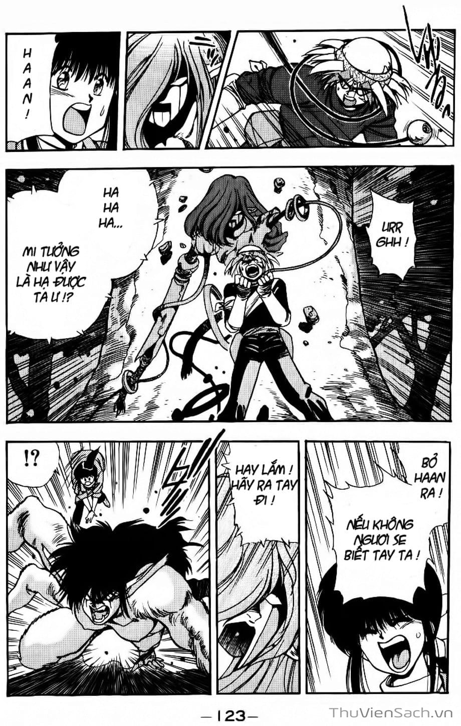 Truyện Tranh Cô Bé Ba Mắt - 3X3 Eyes trang 6