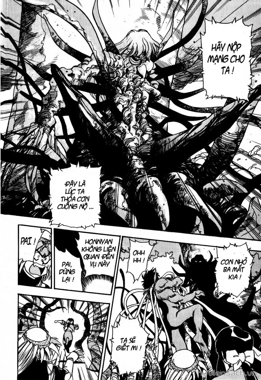 Truyện Tranh Cô Bé Ba Mắt - 3X3 Eyes trang 6