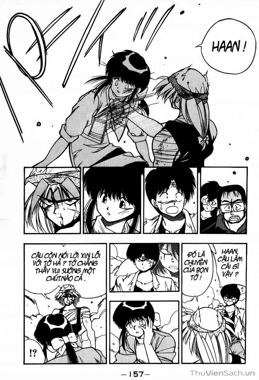 Truyện Tranh Cô Bé Ba Mắt - 3X3 Eyes trang 6