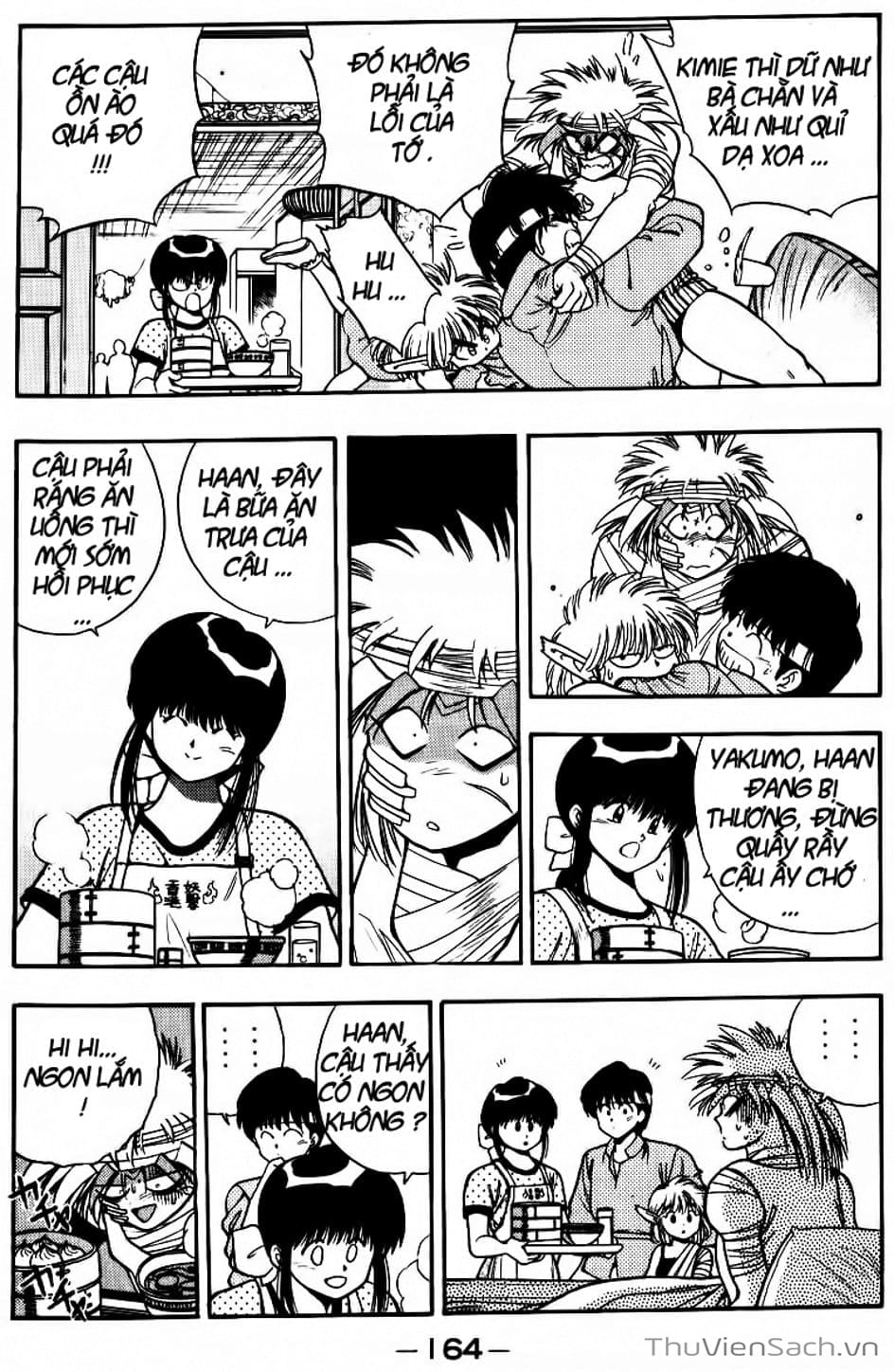 Truyện Tranh Cô Bé Ba Mắt - 3X3 Eyes trang 6