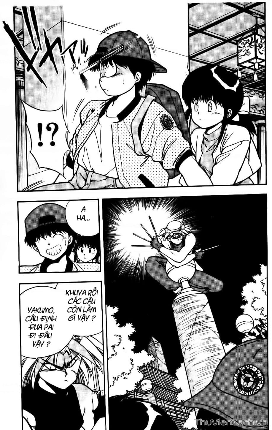 Truyện Tranh Cô Bé Ba Mắt - 3X3 Eyes trang 6