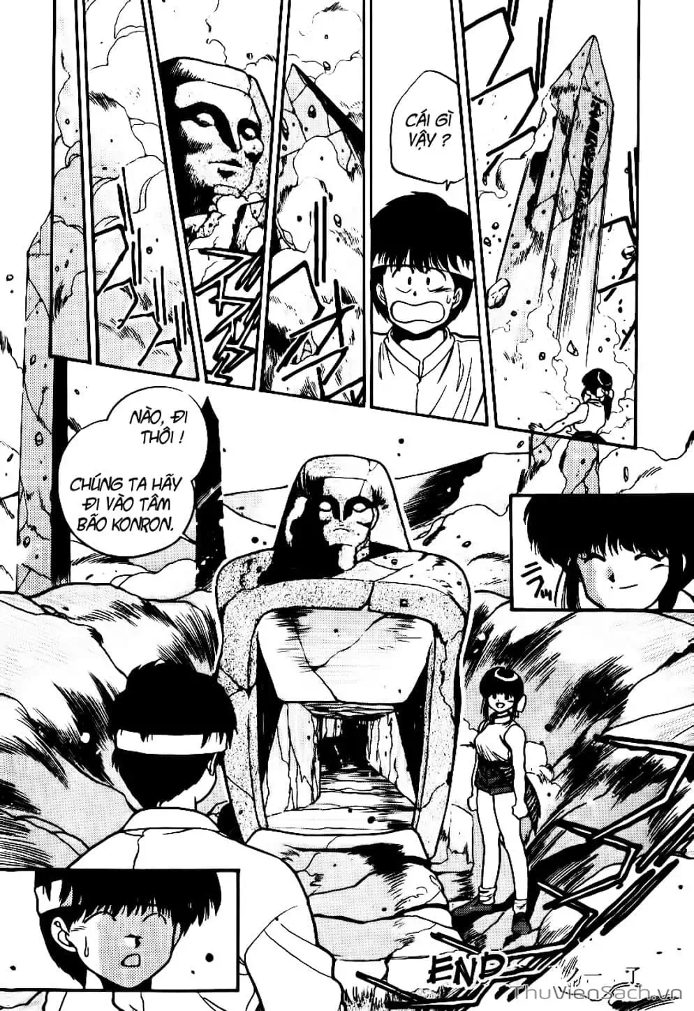 Truyện Tranh Cô Bé Ba Mắt - 3X3 Eyes trang 6