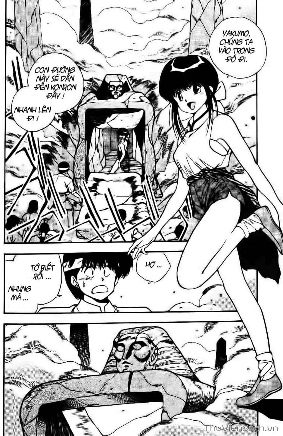 Truyện Tranh Cô Bé Ba Mắt - 3X3 Eyes trang 6