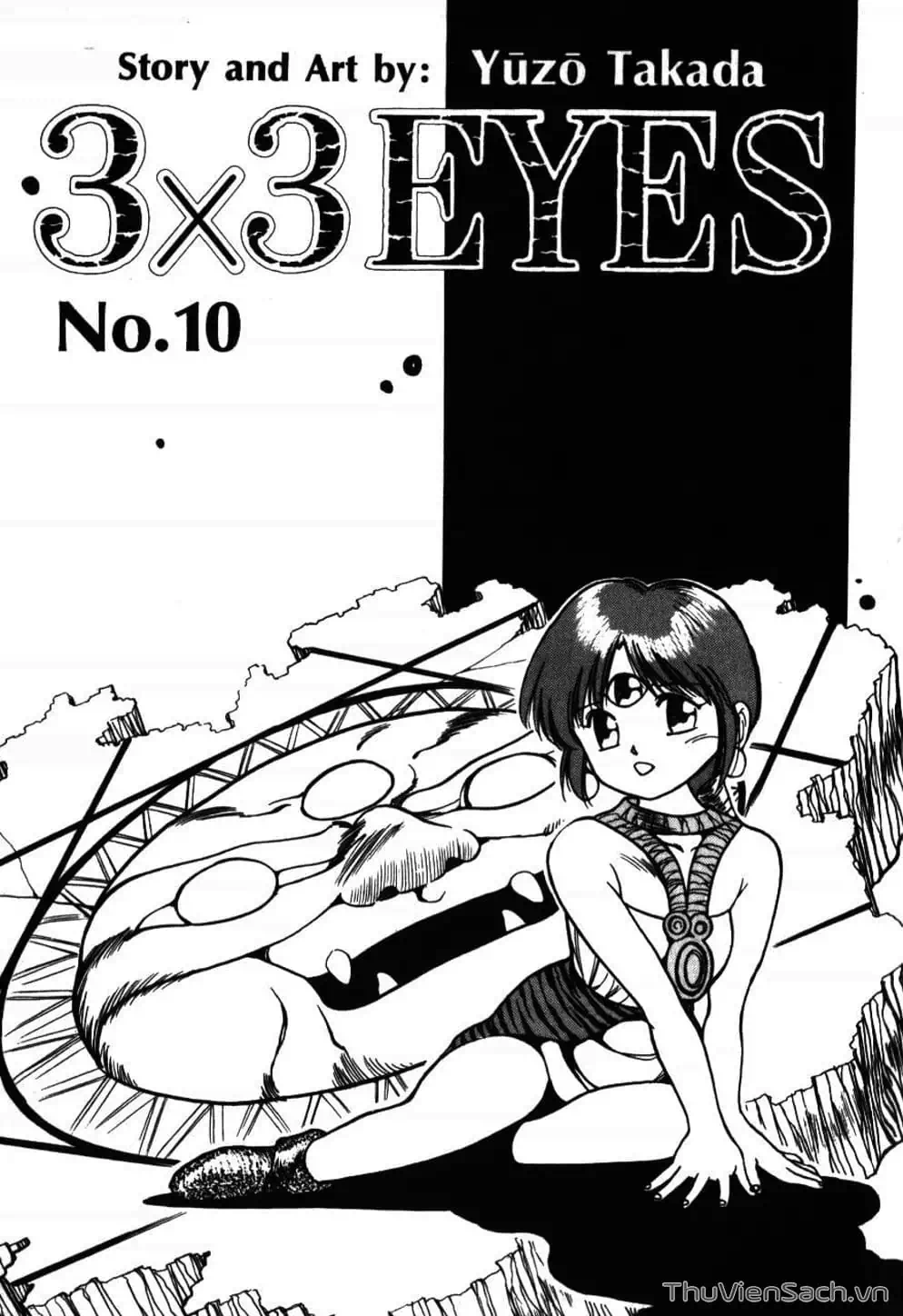 Truyện Tranh Cô Bé Ba Mắt - 3X3 Eyes trang 6