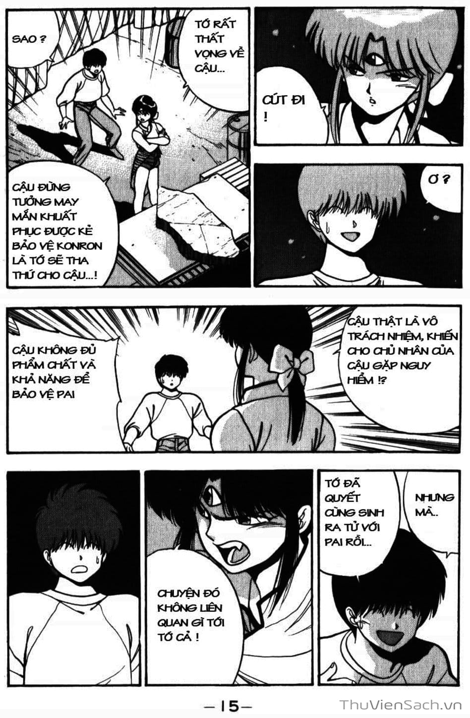 Truyện Tranh Cô Bé Ba Mắt - 3X3 Eyes trang 6