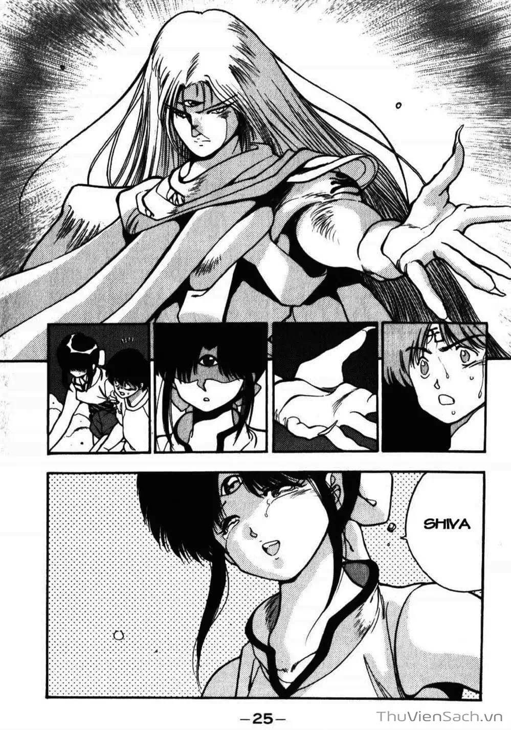 Truyện Tranh Cô Bé Ba Mắt - 3X3 Eyes trang 6