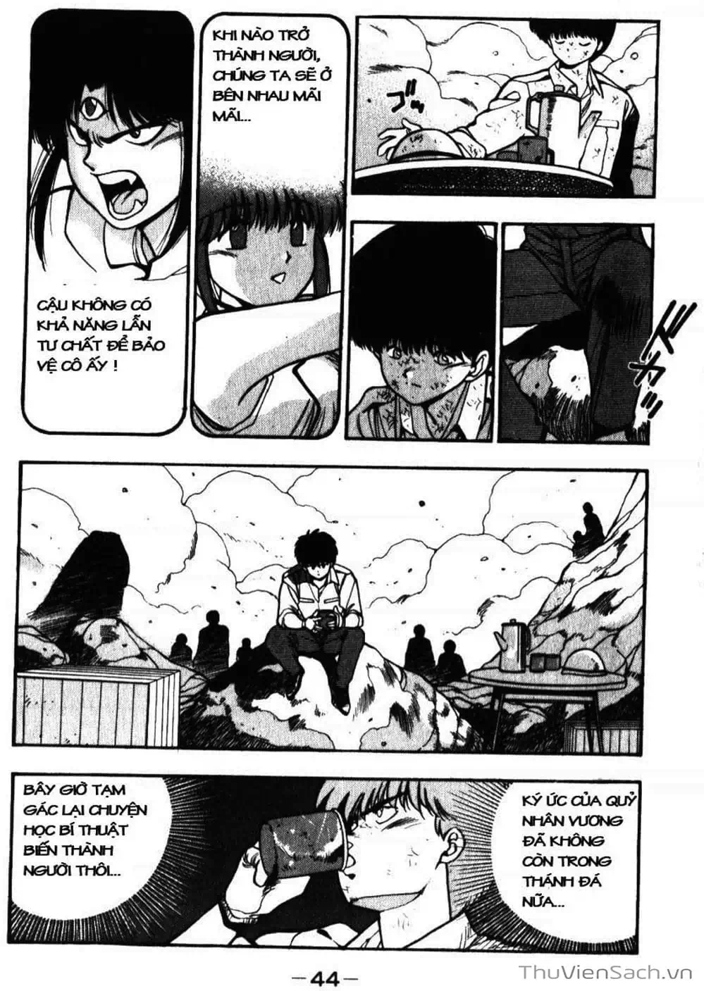 Truyện Tranh Cô Bé Ba Mắt - 3X3 Eyes trang 6