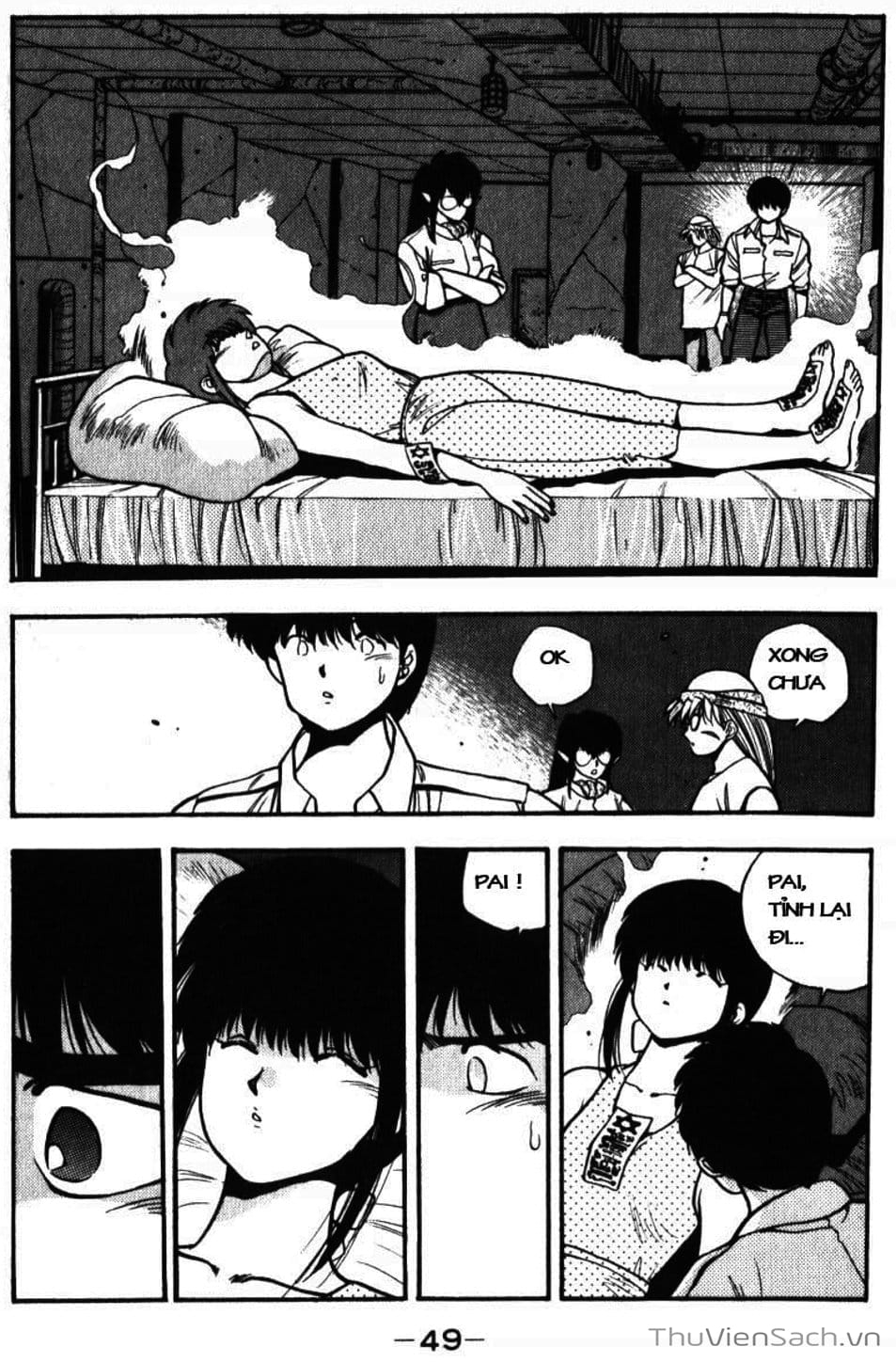 Truyện Tranh Cô Bé Ba Mắt - 3X3 Eyes trang 6