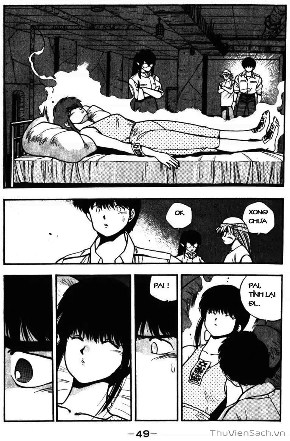 Truyện Tranh Cô Bé Ba Mắt - 3X3 Eyes trang 6